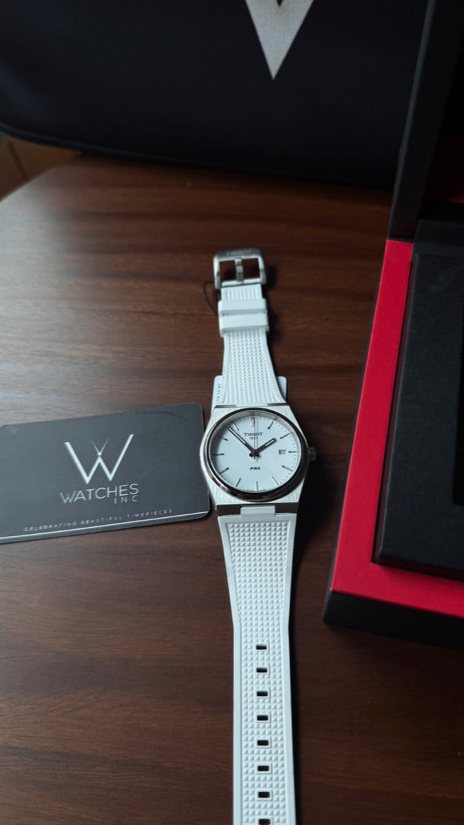 Tissot PRX White Full Lume