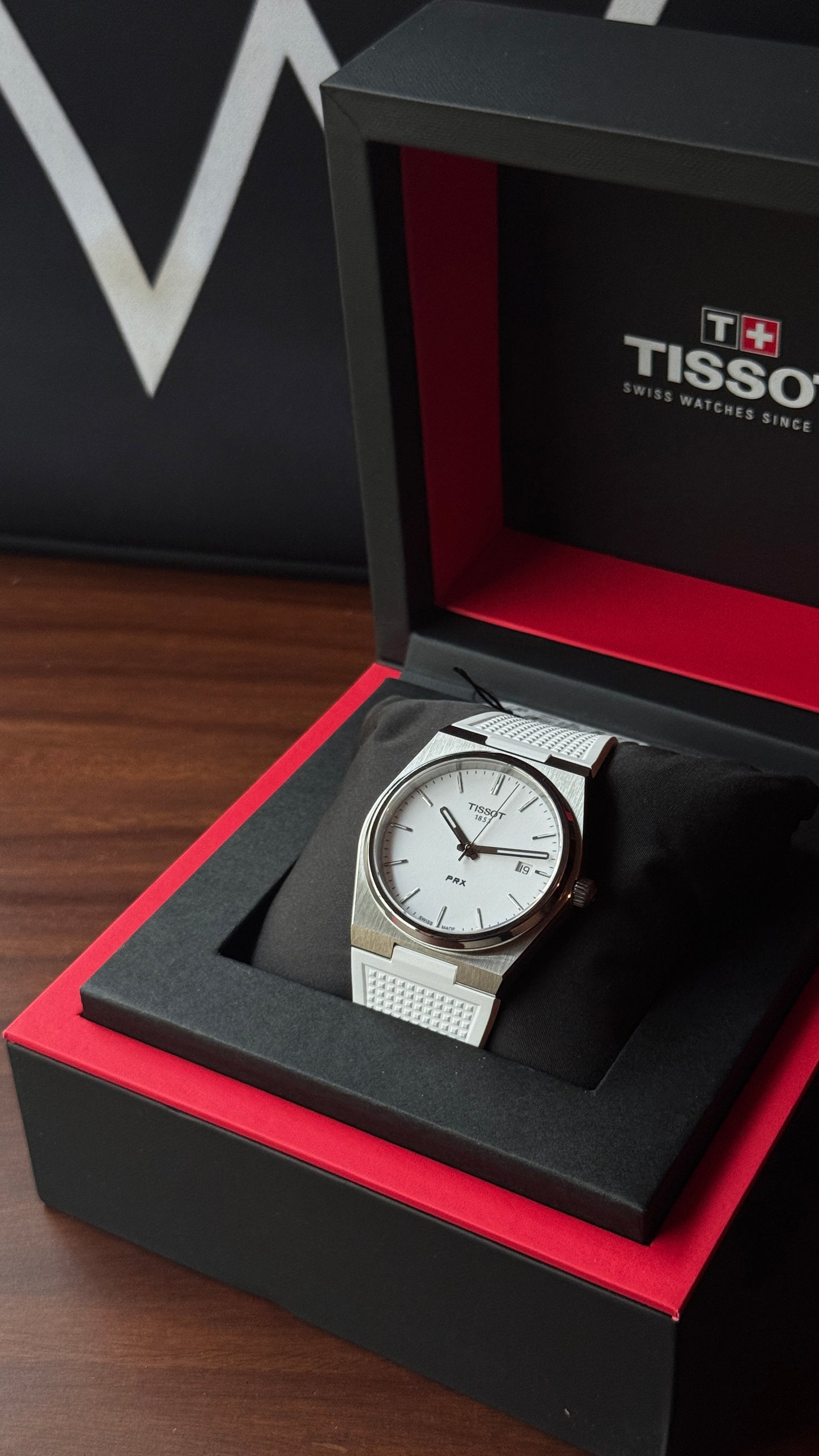 Tissot PRX White Full Lume