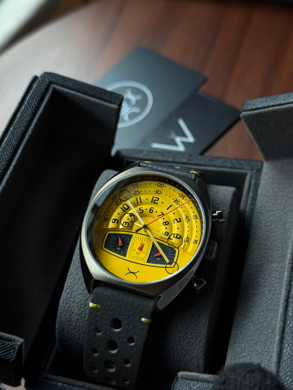 Xeric Halograph Chrono Caution Yellow