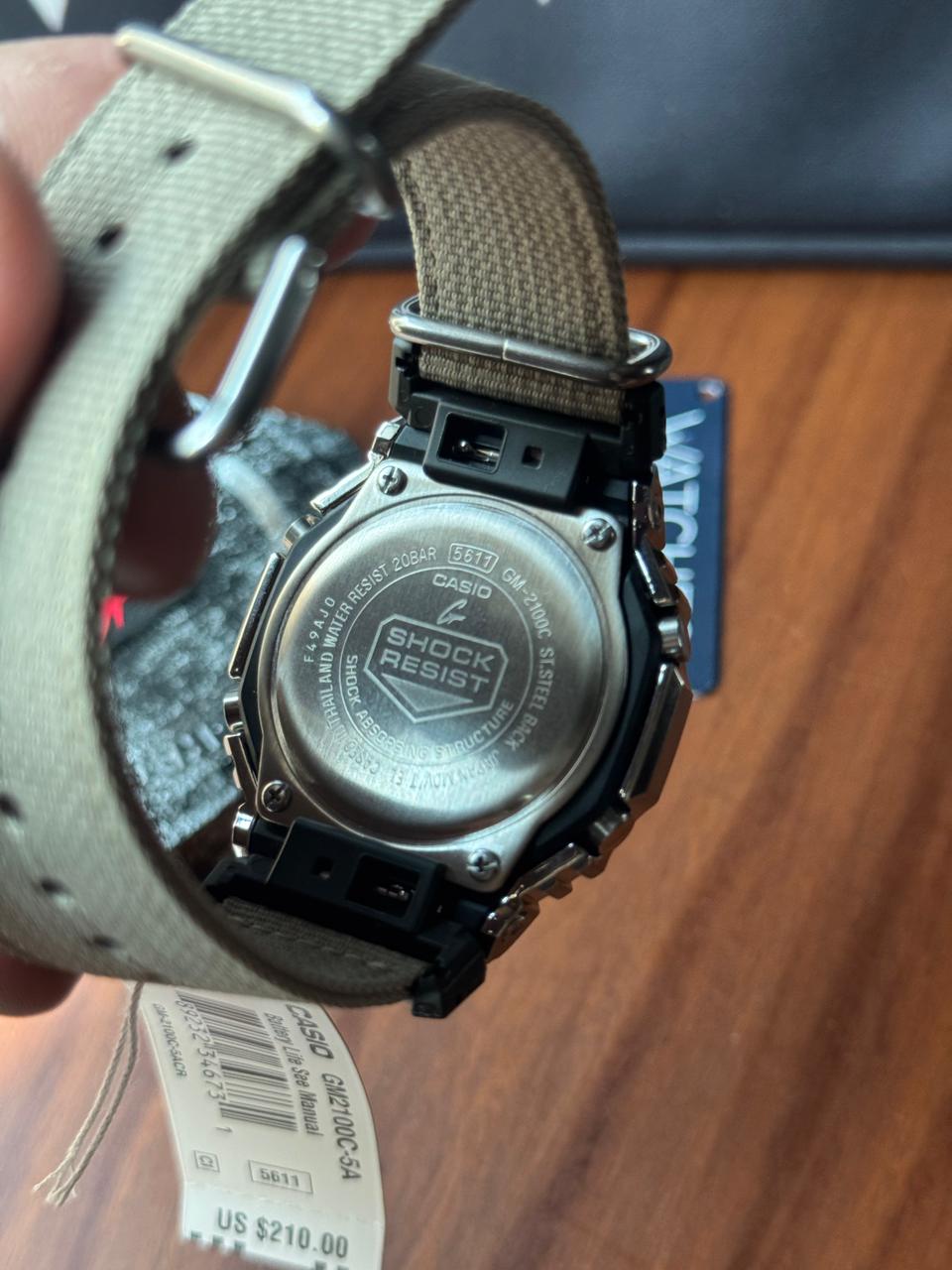 Casio G-Shock GM-2100-5CA Steel G