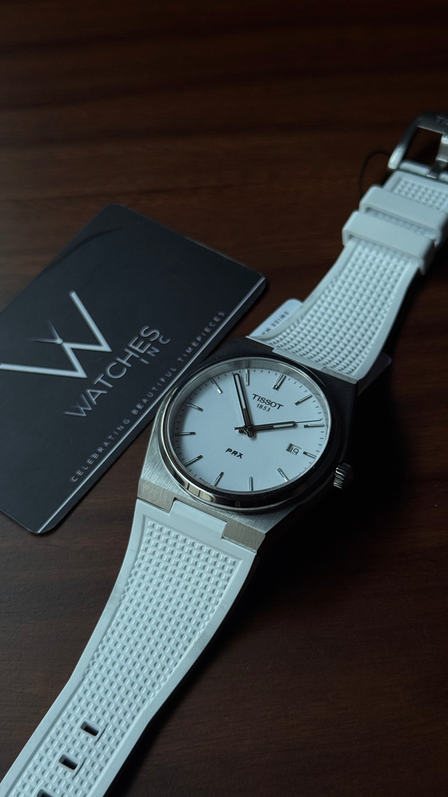 Tissot PRX White Full Lume