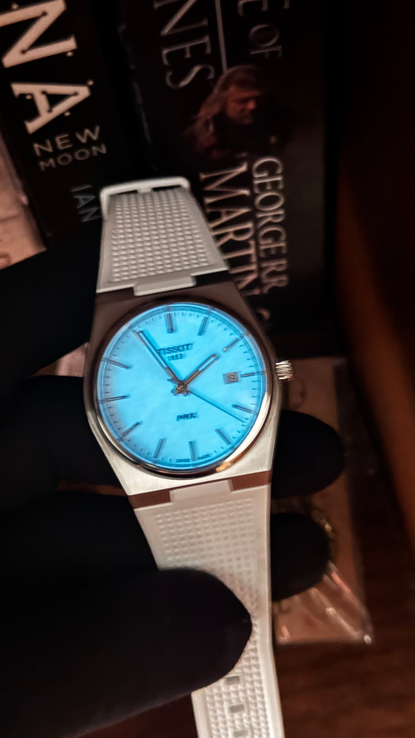 Tissot PRX White Full Lume