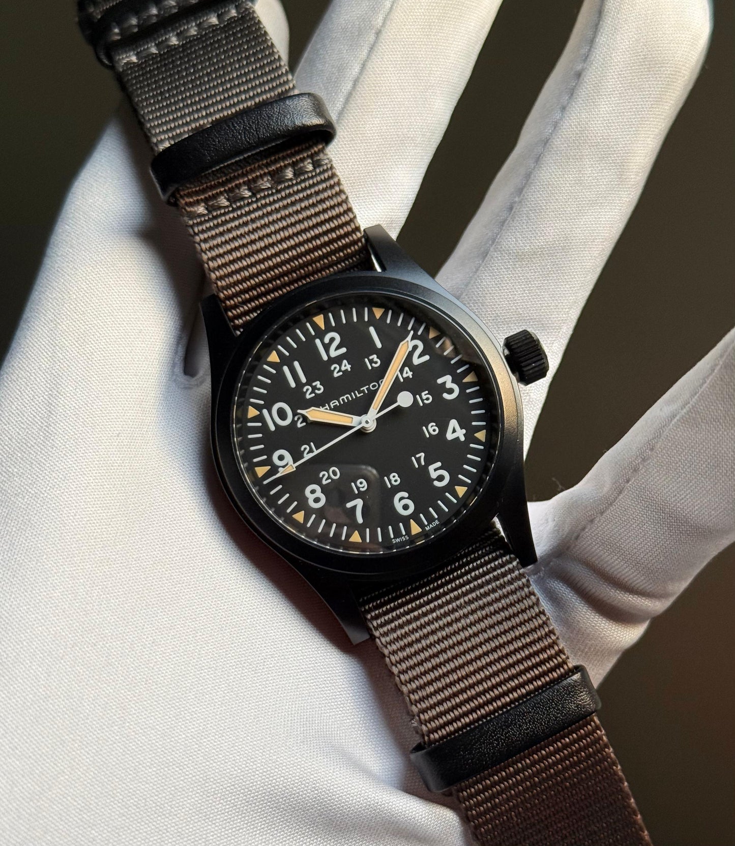 Hamilton Field Mechanical 38mm