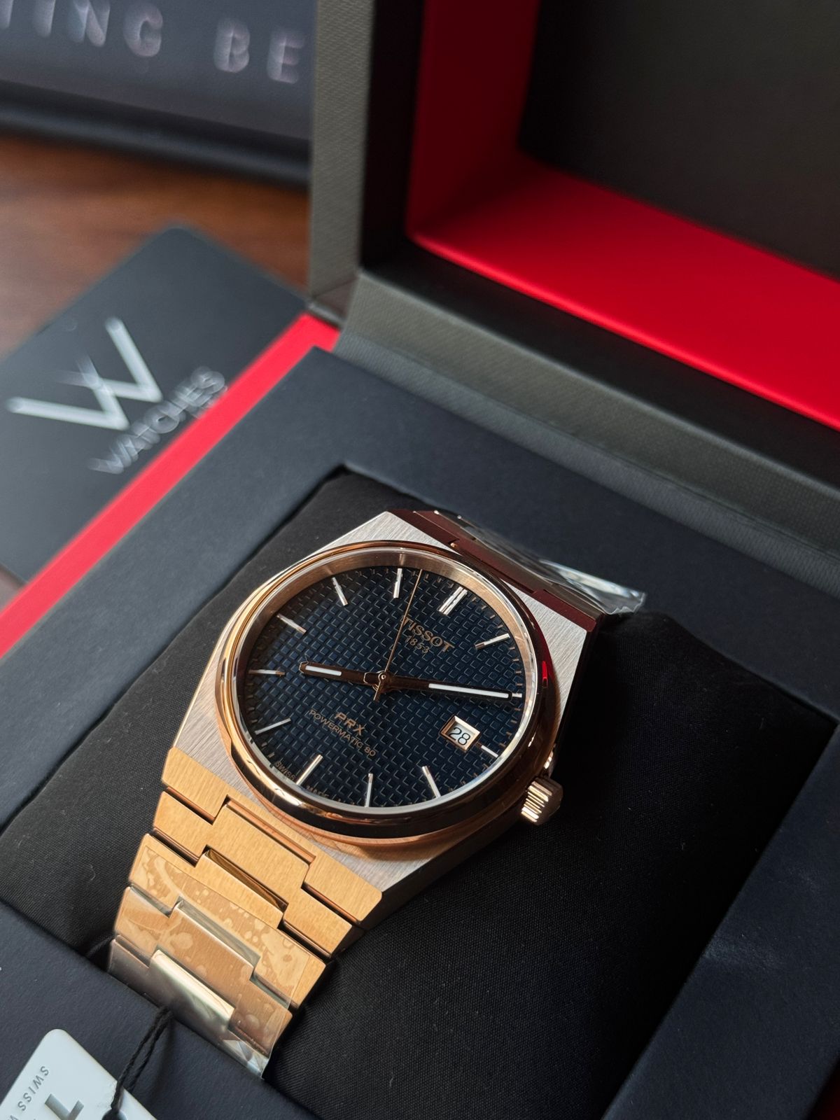 Tissot Powermatic PRX Rose Gold