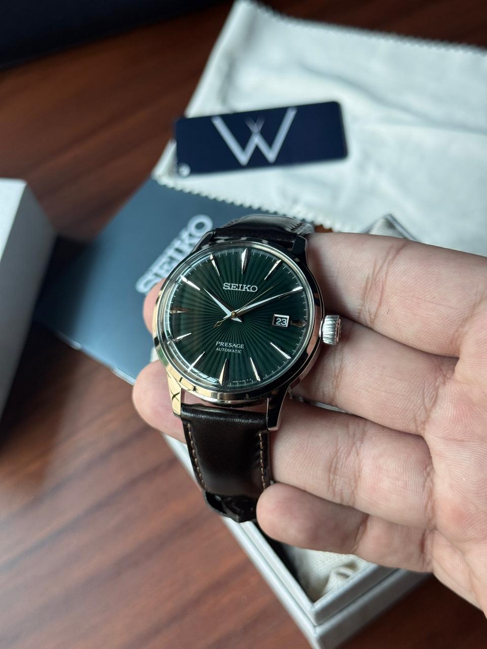 Seiko Green Presage SRPD36