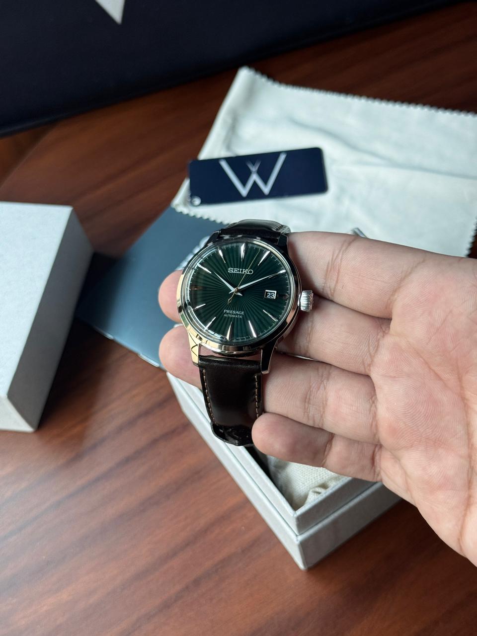 Seiko Green Presage SRPD36