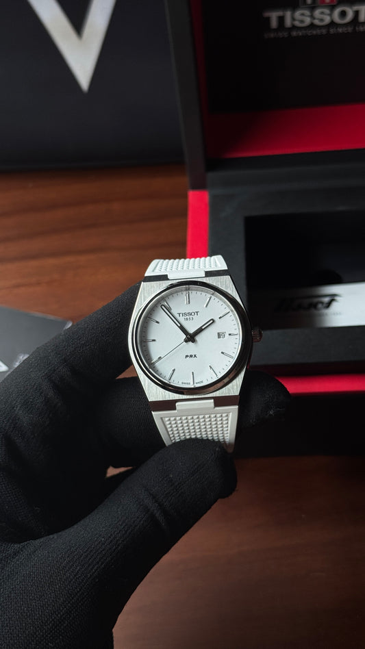 Tissot PRX White Full Lume