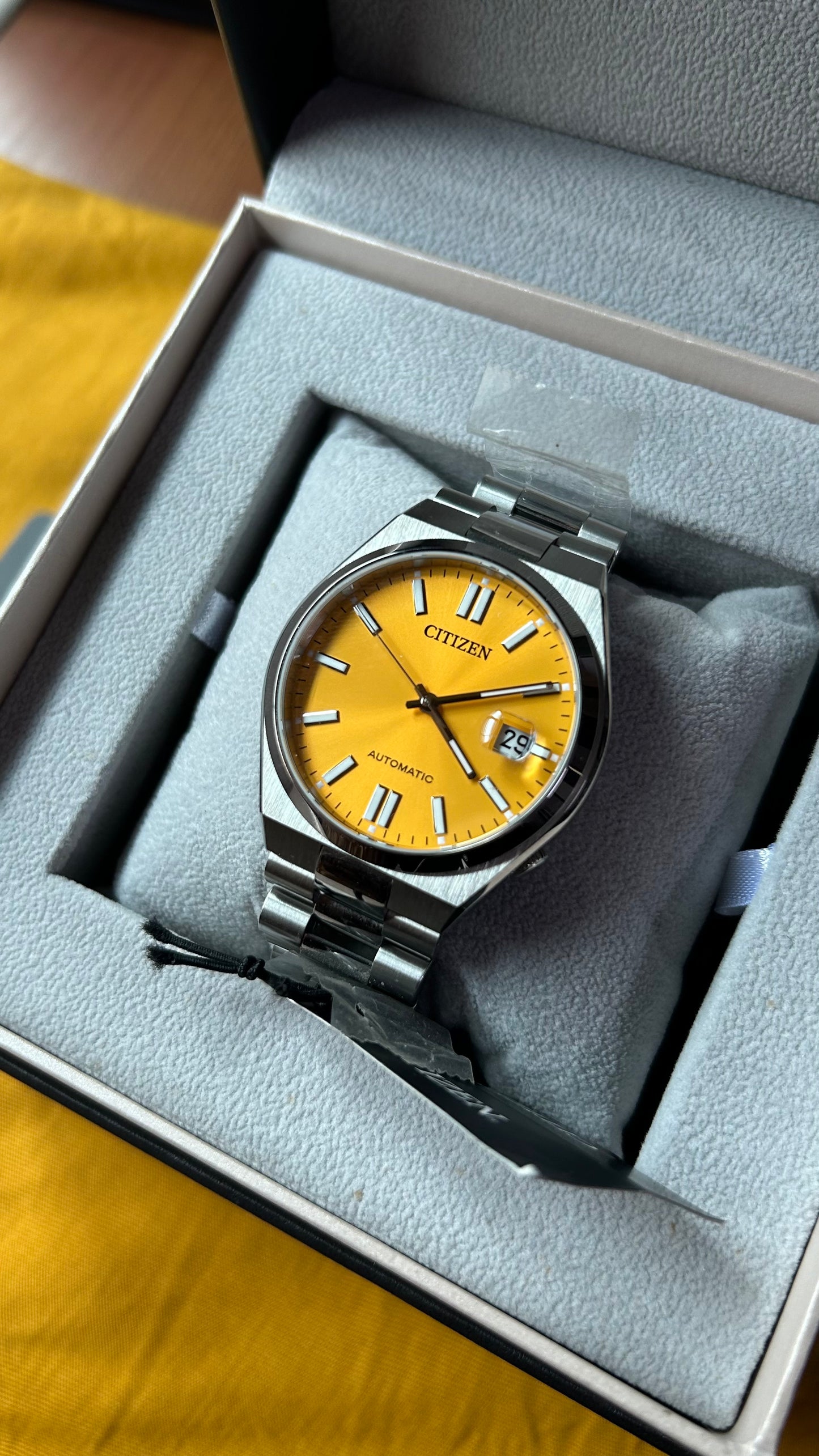 Citizen Tsuyosa Yellow