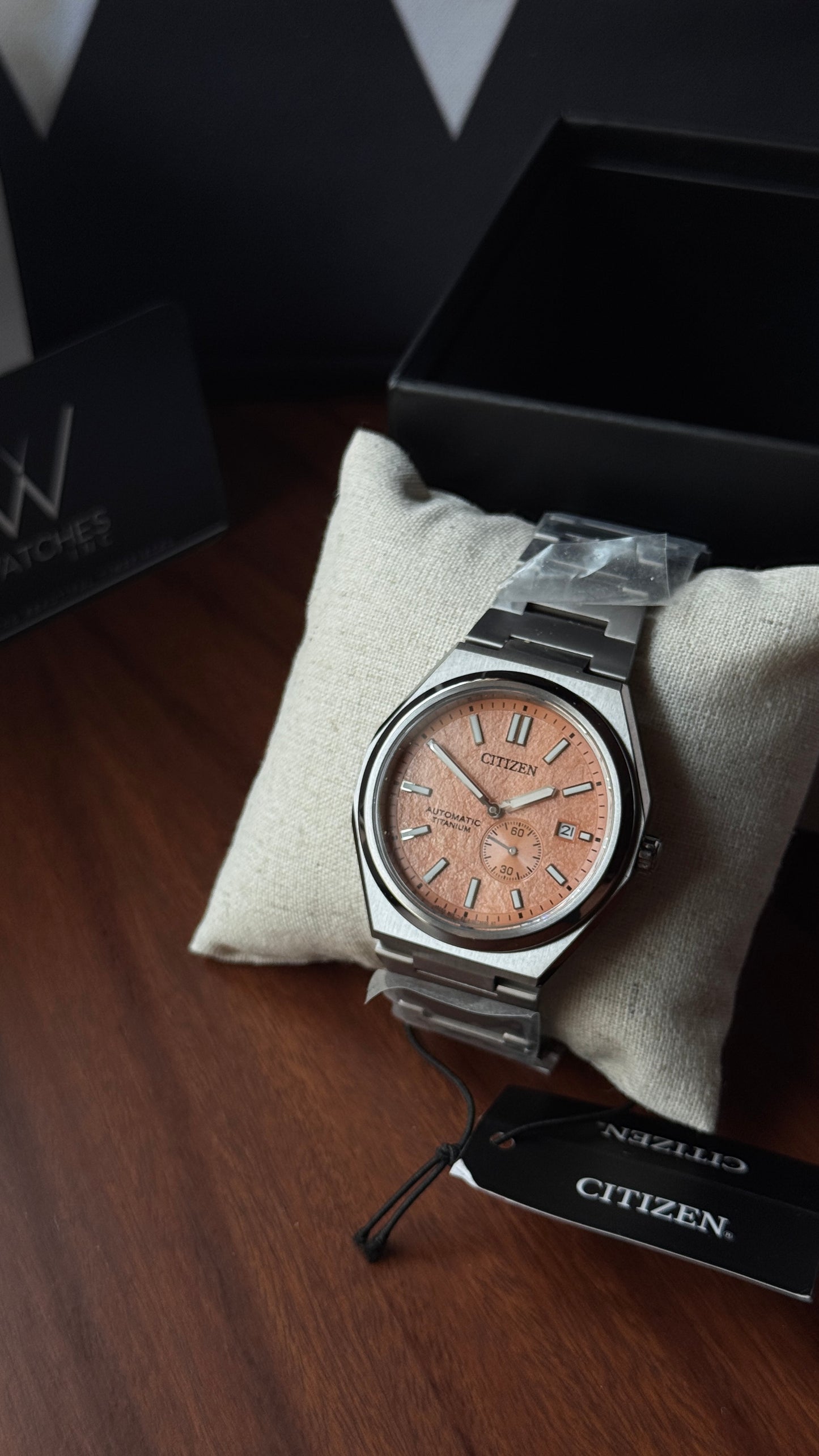 Citizen Zenshin Automatic Salmon
