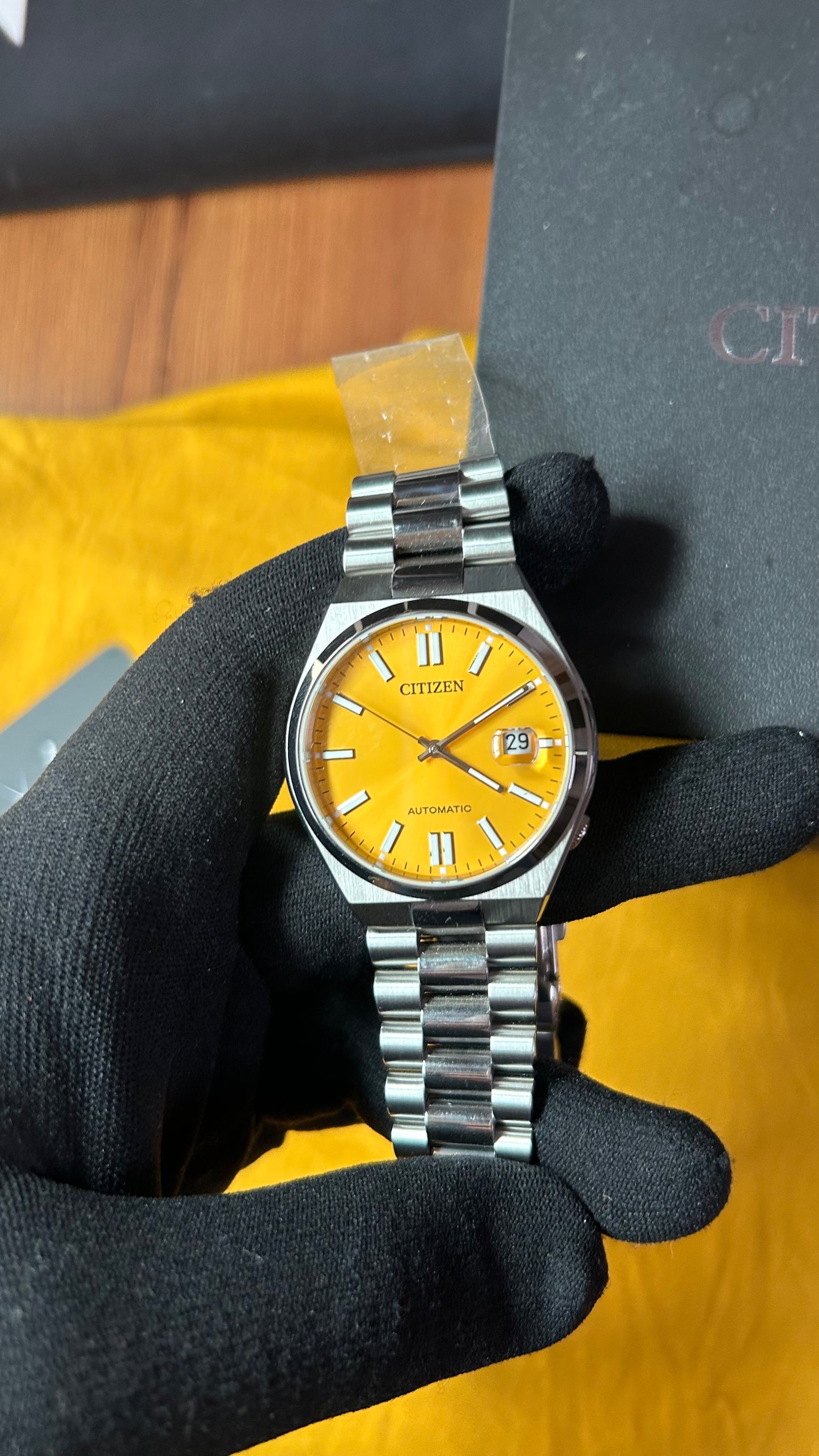 Citizen Tsuyosa Yellow