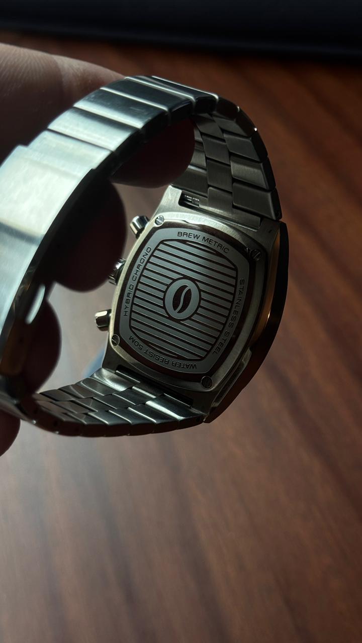 Brew Metric Steel Chronograph