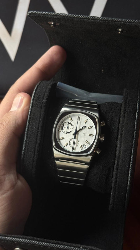 Brew Metric Steel Chronograph