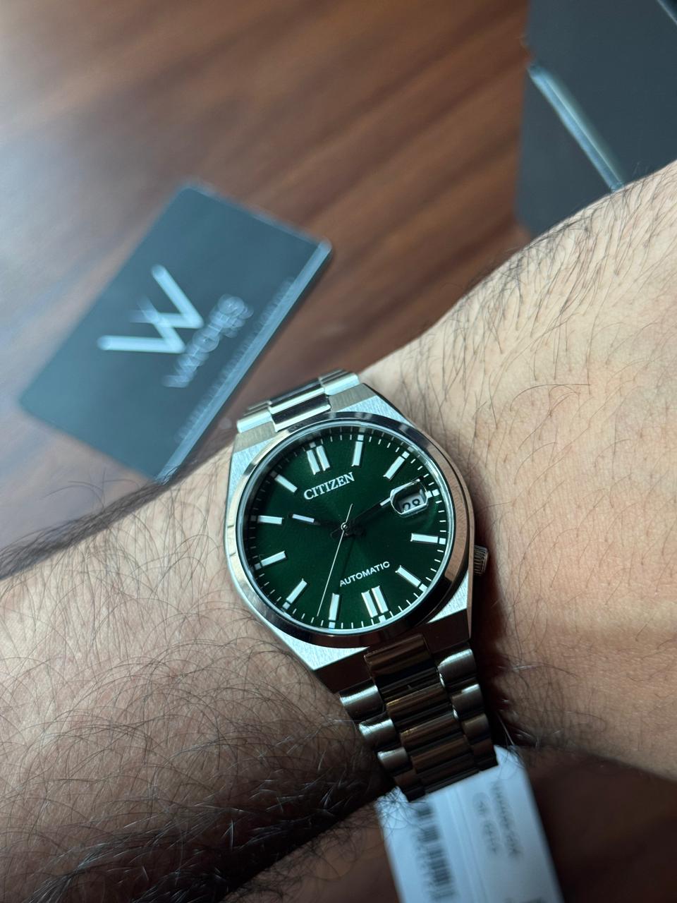 Citizen Tsuyosa Green 37mm
