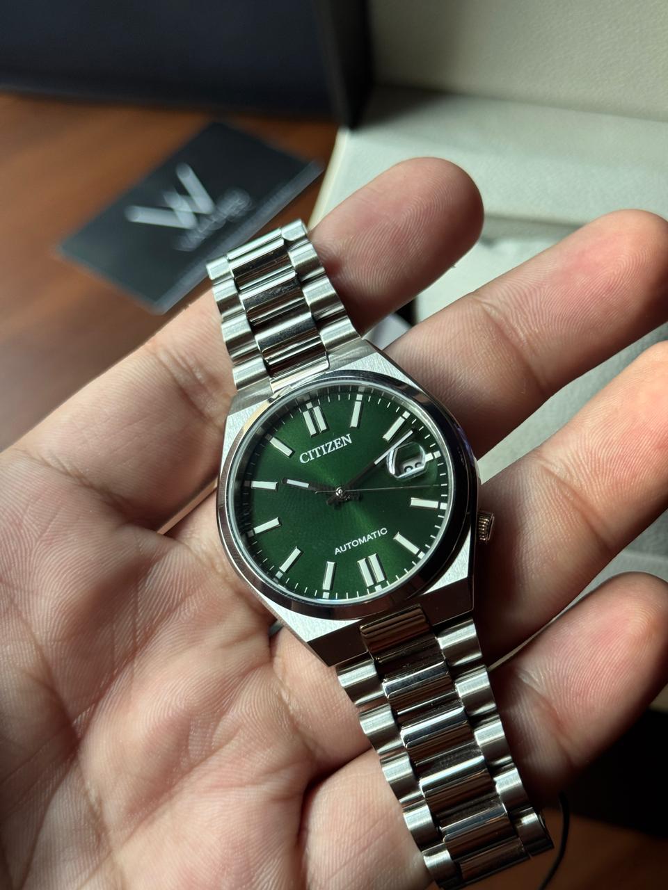 Citizen Tsuyosa Green 37mm
