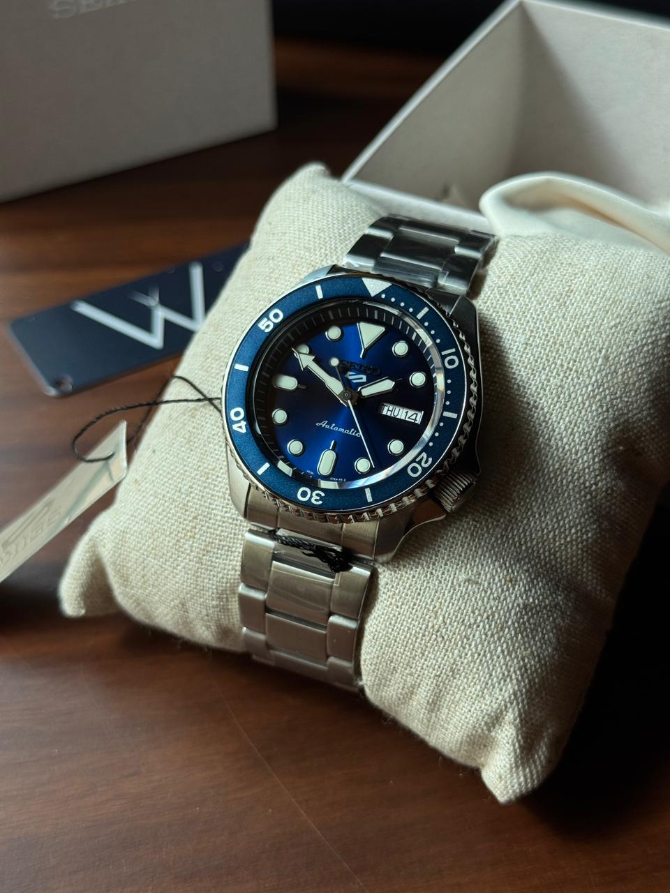 Seiko 5 Sports SRPD51 Blue Dial
