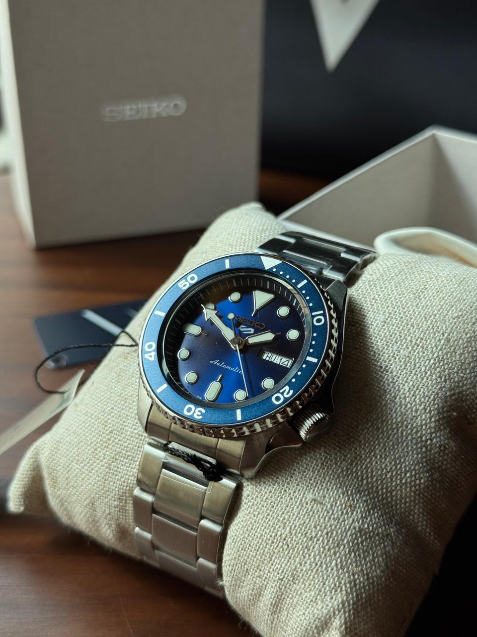 Seiko 5 Sports SRPD51 Blue Dial