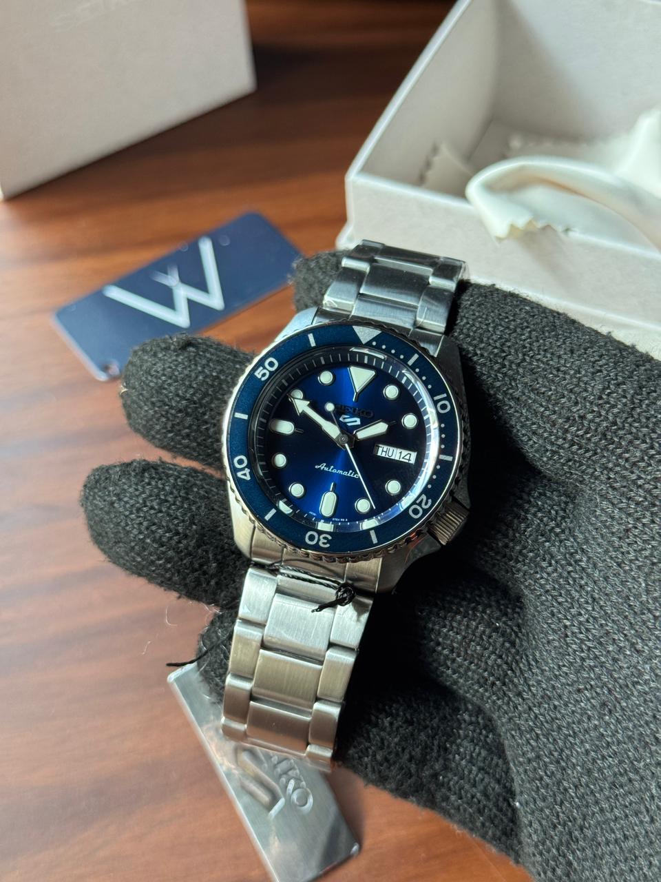 Seiko 5 Sports SRPD51 Blue Dial