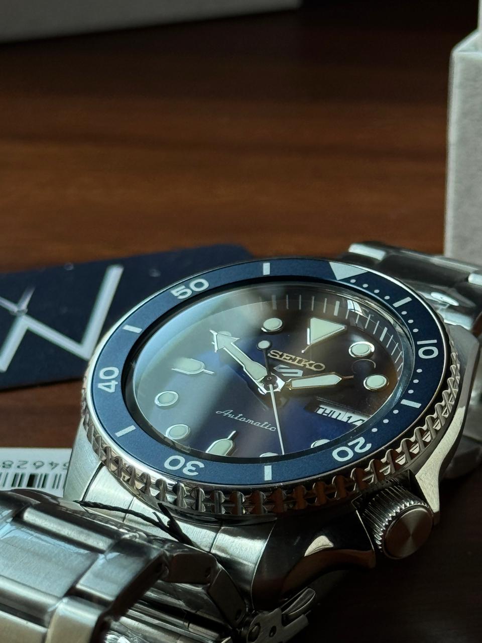 Seiko 5 Sports SRPD51 Blue Dial
