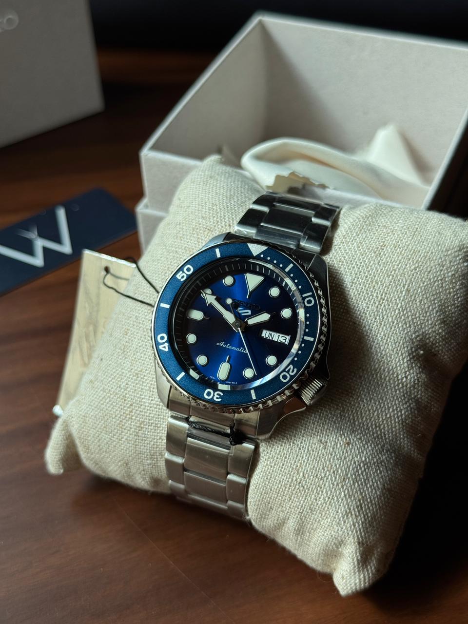 Seiko 5 Sports SRPD51 Blue Dial