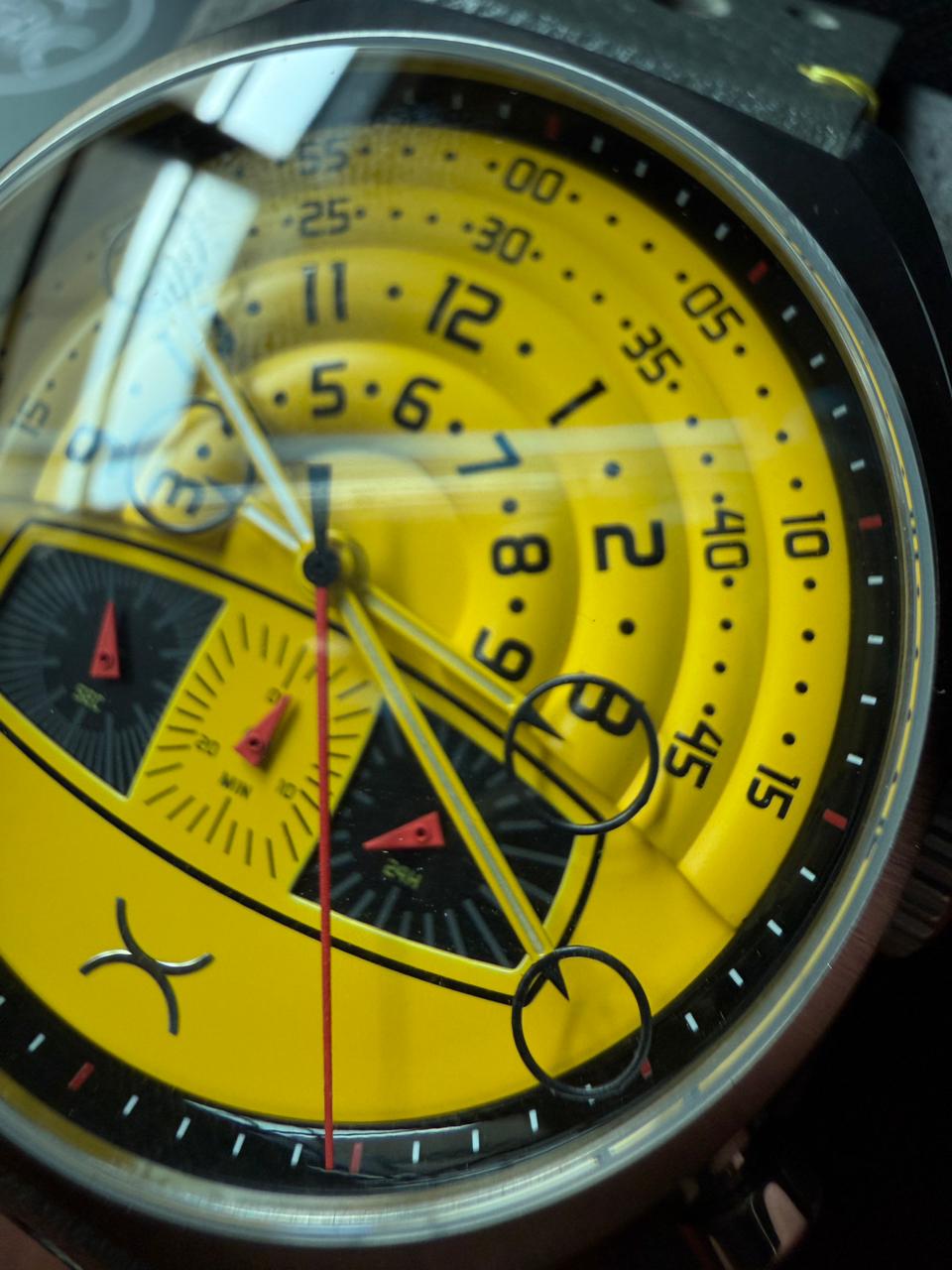 Xeric Halograph Chrono Caution Yellow