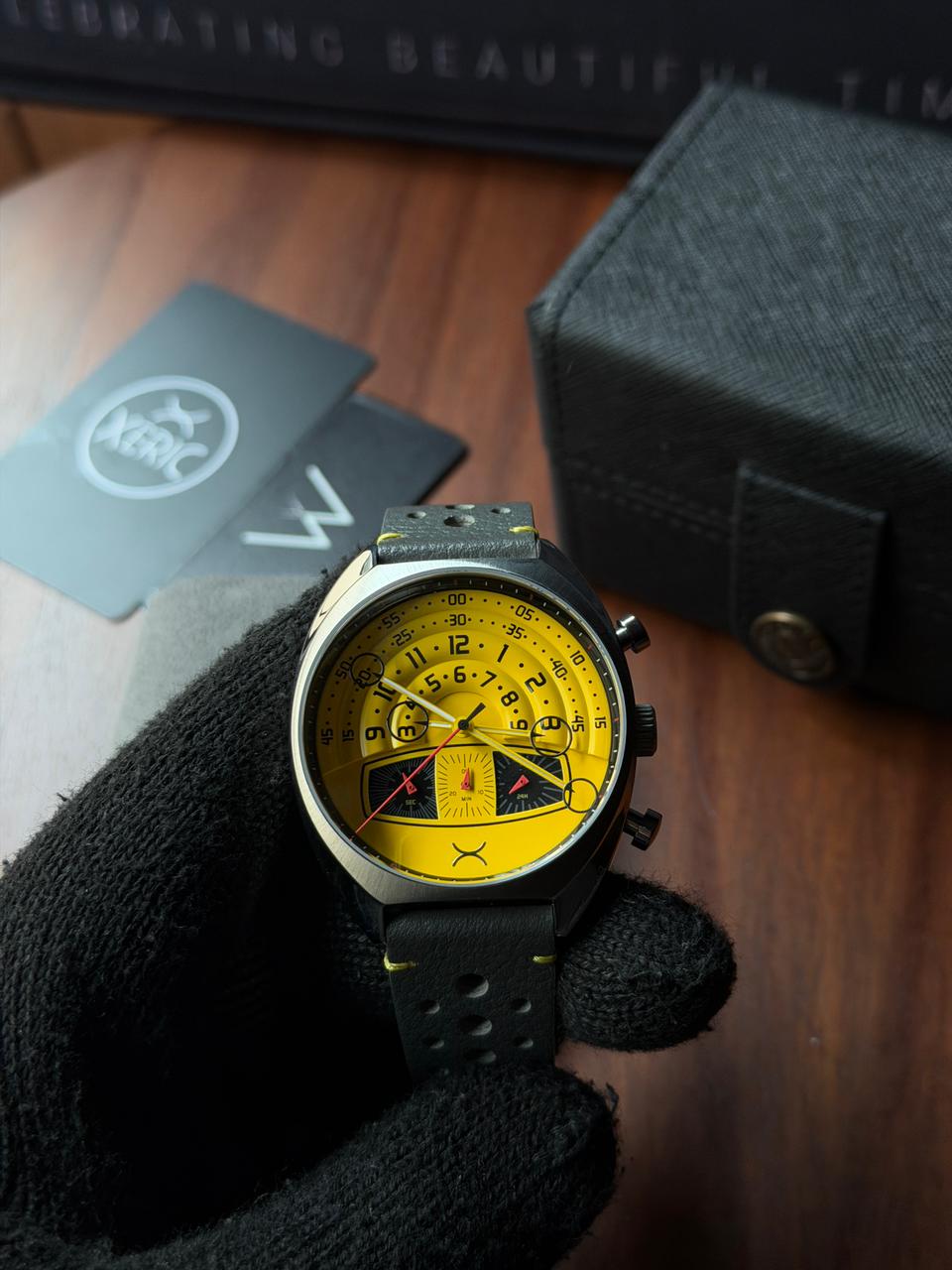 Xeric Halograph Chrono Caution Yellow