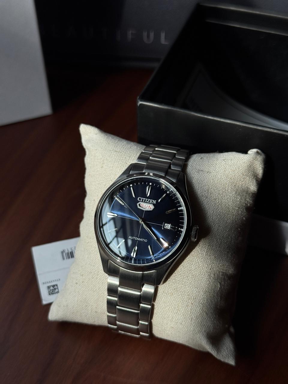 Citizen Navy Blue Day Date NH8391-51L