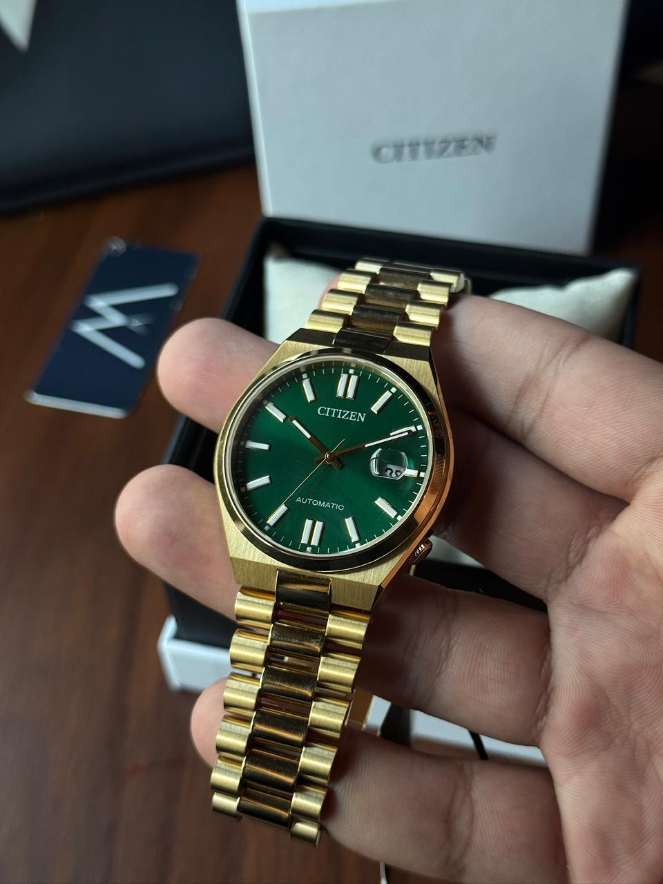 Citizen Tsuyosa Green Gold NJ0152-51X