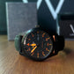 Seiko Orange Lume