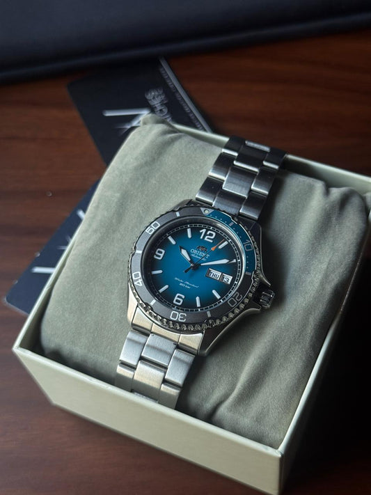 Orient Teal Diver Mako III RN-AA0816L