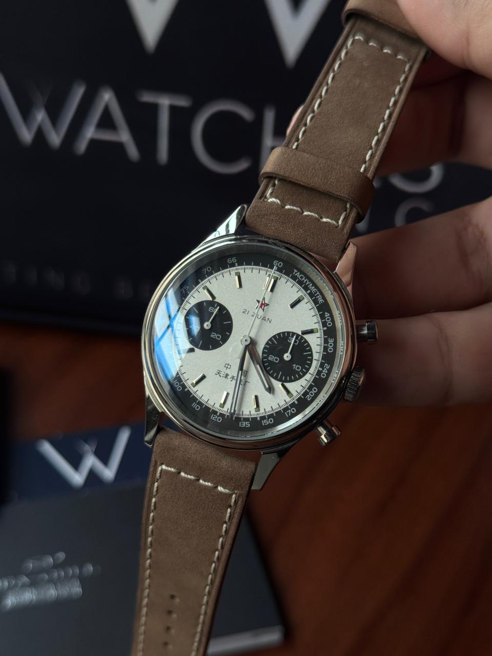 Sea-Gull 1963 Pilot’s Chronograph Reissue “The Tianjin Panda”