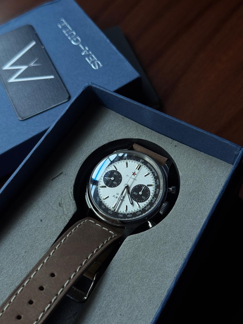 Sea-Gull 1963 Pilot’s Chronograph Reissue “The Tianjin Panda”
