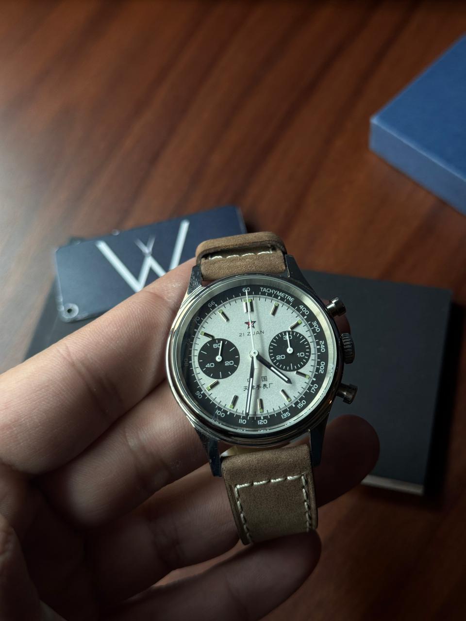 Sea-Gull 1963 Pilot’s Chronograph Reissue “The Tianjin Panda”