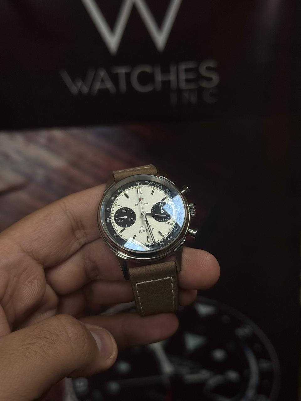 Sea-Gull 1963 Pilot’s Chronograph Reissue “The Tianjin Panda”