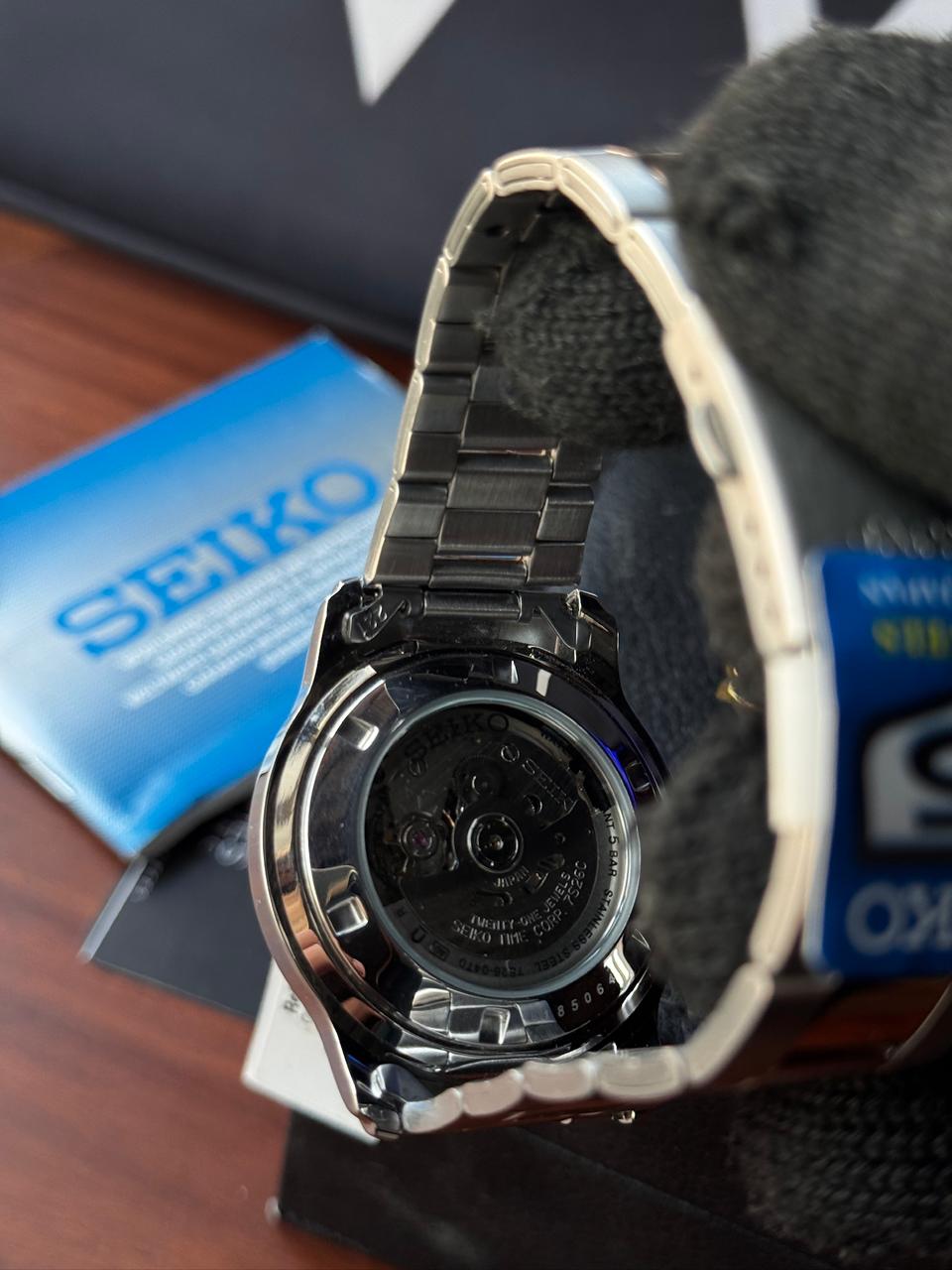Seiko 5 Black SNKL23J1