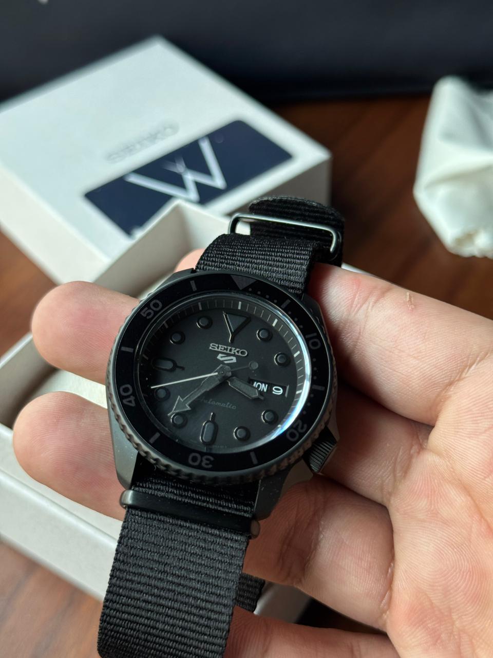 Seiko SRPD79 All Black Stealth