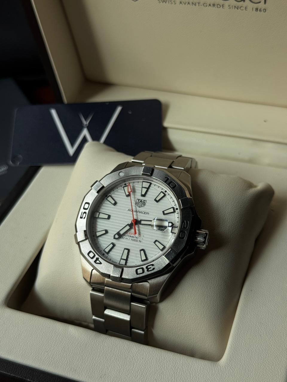 TAG Heuer Aquaracer White Polar WAY2013