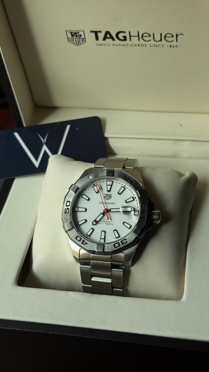 TAG Heuer Aquaracer White Polar WAY2013
