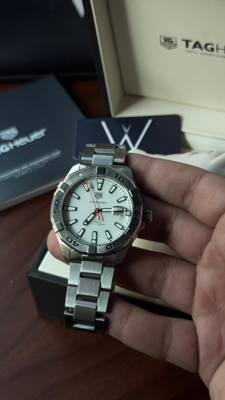 TAG Heuer Aquaracer White Polar WAY2013