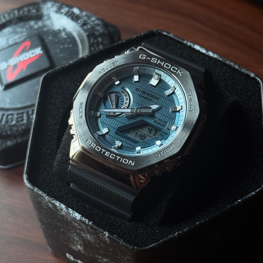 Ice Blue Casio Oak GBM-2100-1A2ER