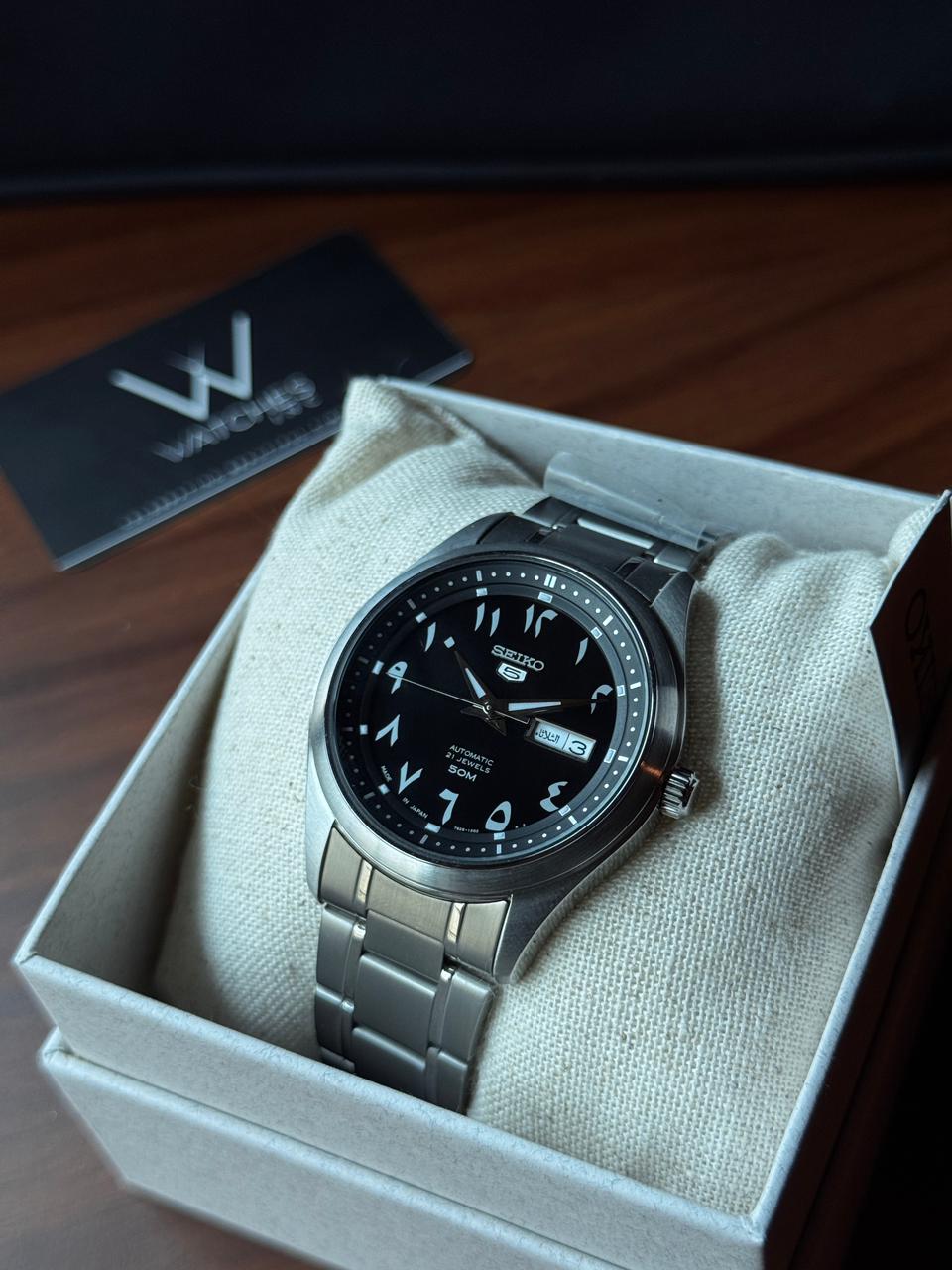 Seiko SNKP21J1 Arabic Dial