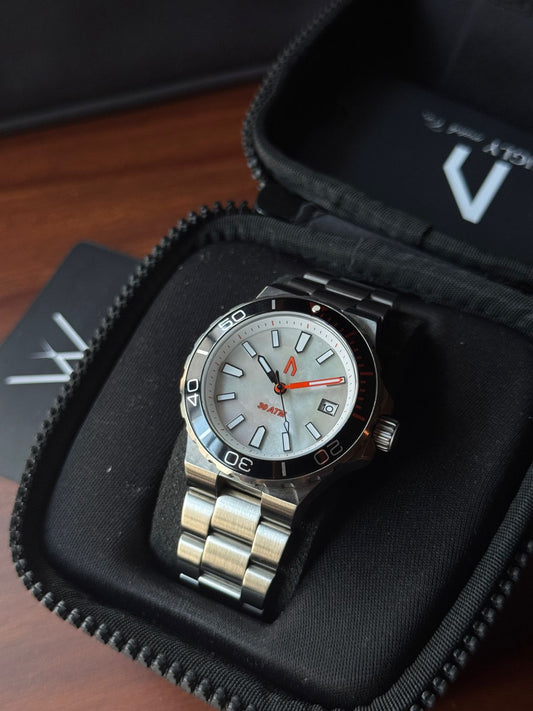 Ugly Watch Co 300m Diver White MOP