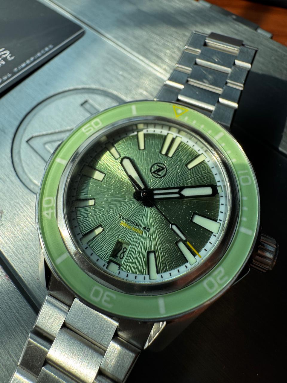 Zelos Swordfish Sage Green