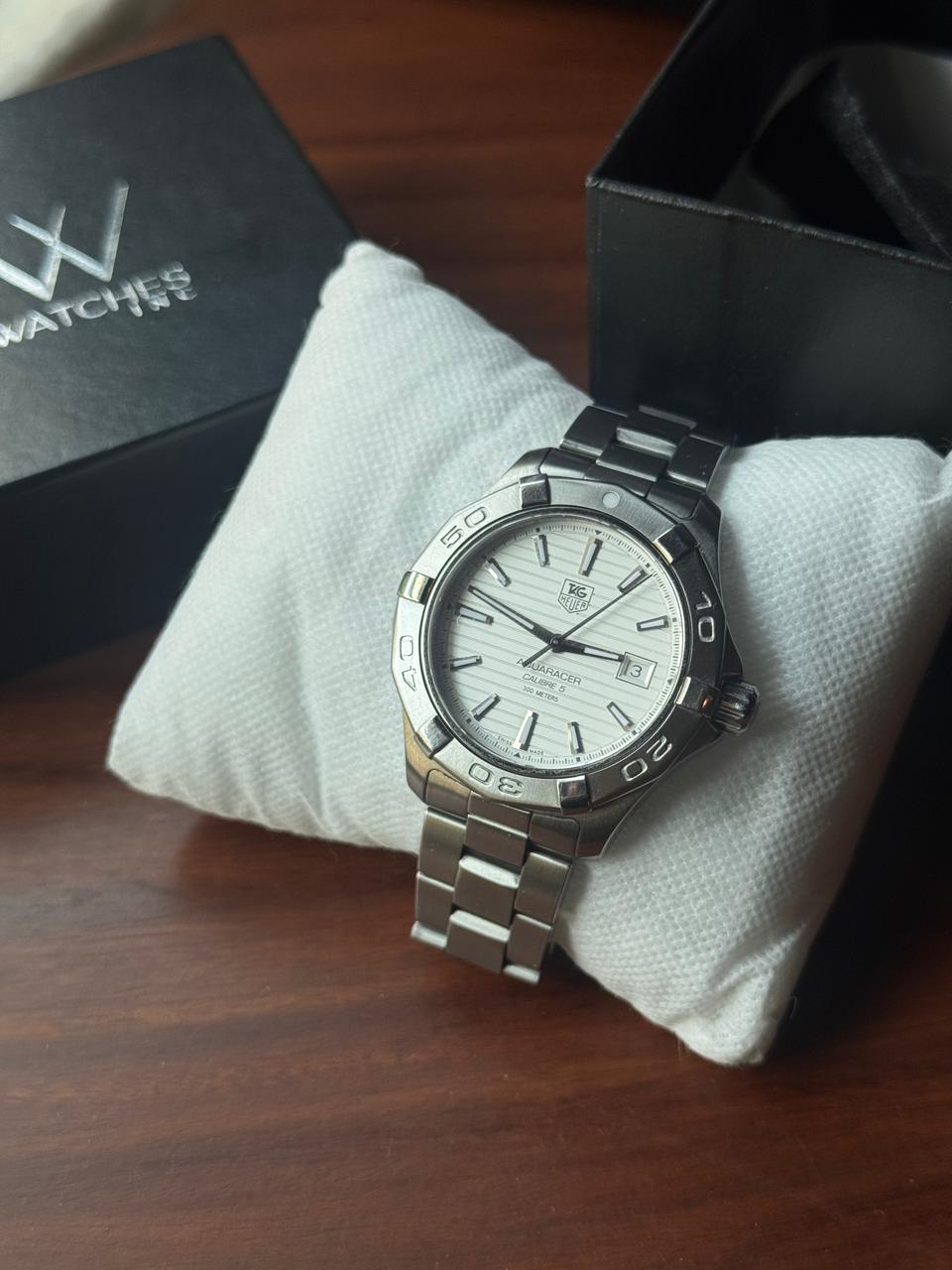 Tag Heuer White Aquaracer WAP2011