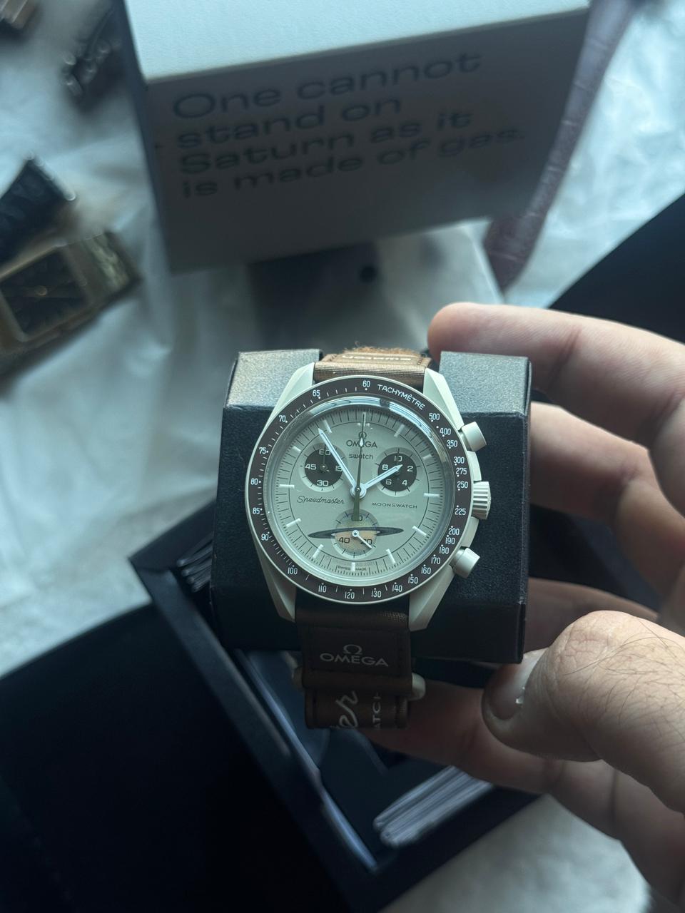 Omega Moonswatch Mission To Saturn – Watches Inc
