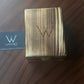 Watches Inc Premium Burnished Pine Watch Box - Single Slot