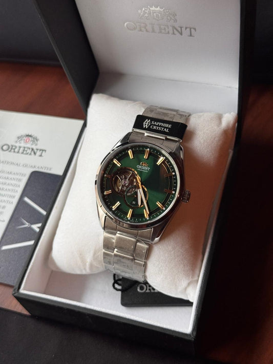 Orient Green Open Heart RA-0008E