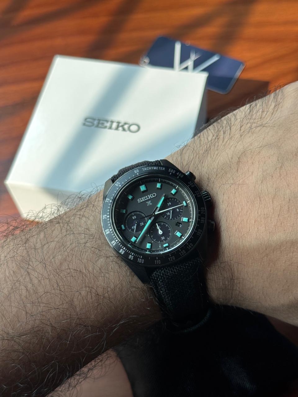 Seiko Prospex Black Series Speedtimer SSC923