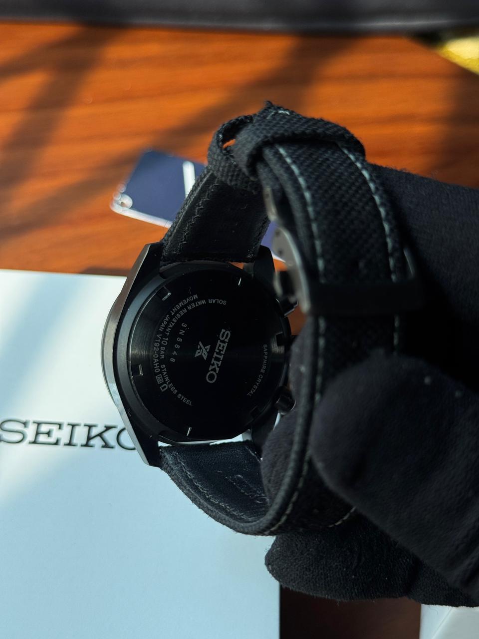 Seiko Prospex Black Series Speedtimer SSC923